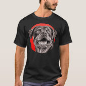 Rottweiler Sketch T-shirt (Voorkant)