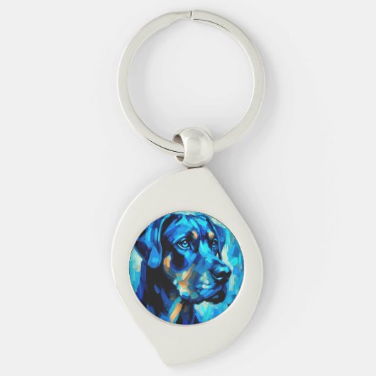 Rottweiler Sleutelhanger (Voorkant)