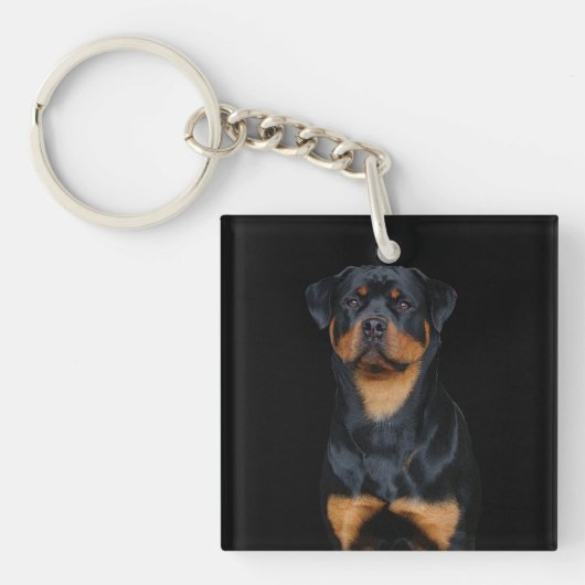 Rottweiler  sleutelhanger (voorkant)