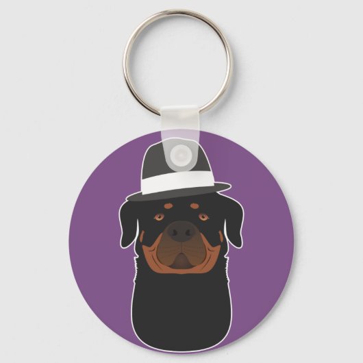 Rottweiler Sleutelhanger (Voorkant)
