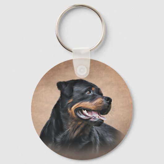 Rottweiler Sleutelhanger (Voorkant)