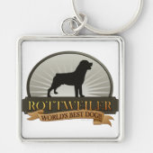 Rottweiler Sleutelhanger (Voorkant)