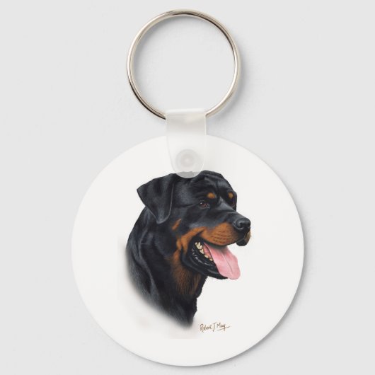 Rottweiler Sleutelhanger (Voorkant)