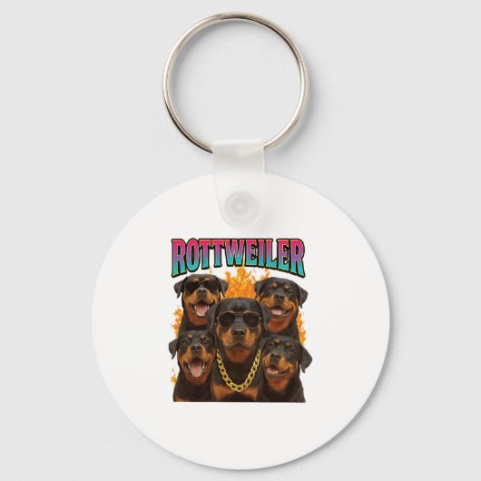 Rottweiler Sleutelhanger (Voorkant)
