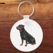 Rottweiler Sleutelhanger (Voorkant)