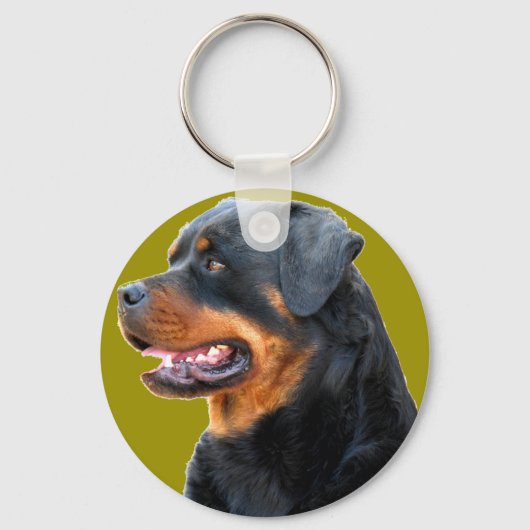 Rottweiler Sleutelhanger (Voorkant)