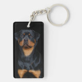 Rottweiler  sleutelhanger (achterkant)