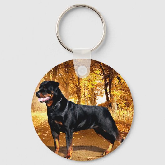 Rottweiler Sleutelhanger (Voorkant)