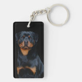 Rottweiler sleutelhanger (achterkant)