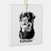 Rottweiler-Sleutelhanger Keramisch Ornament (Rechts)