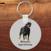 Rottweiler-Sleutelhanger Sleutelhanger (Voorkant)
