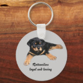 Rottweiler-Sleutelhanger Sleutelhanger (Voorkant)