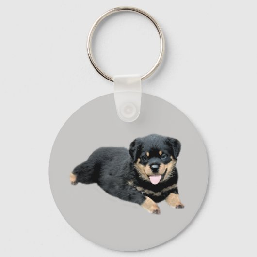 Rottweiler-Sleutelhanger Sleutelhanger (Voorkant)