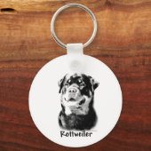 Rottweiler-Sleutelhanger Sleutelhanger (Achterkant)