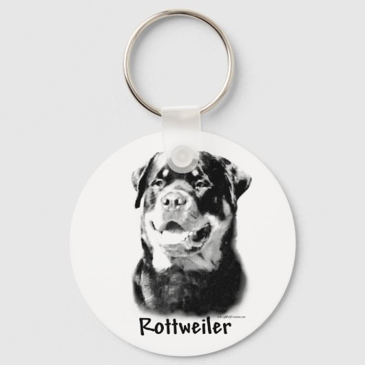 Rottweiler-Sleutelhanger Sleutelhanger (Voorkant)