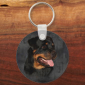 Rottweiler-Sleutelhanger Sleutelhanger (Voorkant)