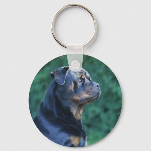 Rottweiler-sleutelhanger Sleutelhanger (Voorkant)