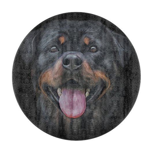 Rottweiler Snijplank (Voorkant)