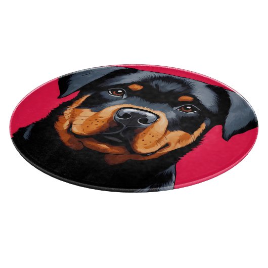 Rottweiler Snijplank (Hoek)