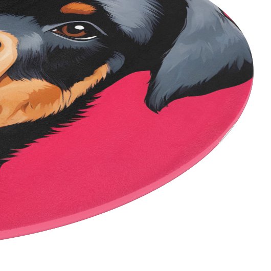 Rottweiler Snijplank (Hoek)