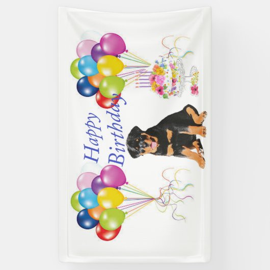 Rottweiler Spandoek (Verticaal)