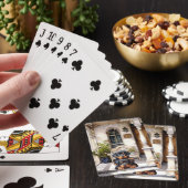 Rottweiler Speelkaarten, Kerststokvulling Pokerkaarten (Insitu)
