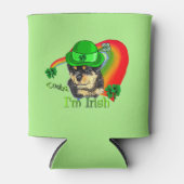 Rottweiler St Patricks Day Blikjeskoeler (Voorkant)