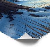 Rottweiler Starry Forest Hike Christmas Painting Perfect Poster (Hoek)