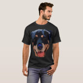 Rottweiler Sterke Confident Hopeful T-shirt (Voorkant volledig)