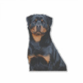 Rottweiler  sticker (Voorkant)