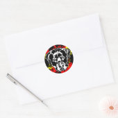 Rottweiler-sticker Ronde Sticker (Envelop)