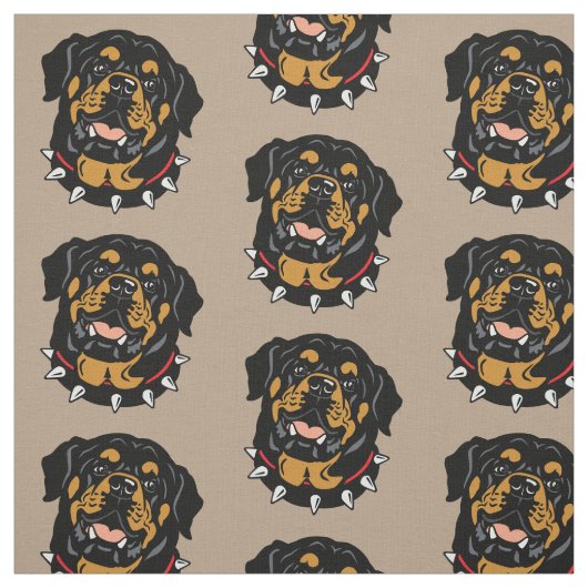 rottweiler stof (Swatch)