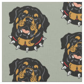 rottweiler stof (Close Up)