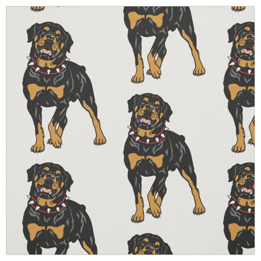 rottweiler stof (Swatch)