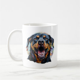 Rottweiler Streetart Koffiemok