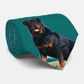 Rottweiler Stropdas (Opgerold)