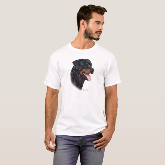 Rottweiler T-shirt (Voorkant volledig)