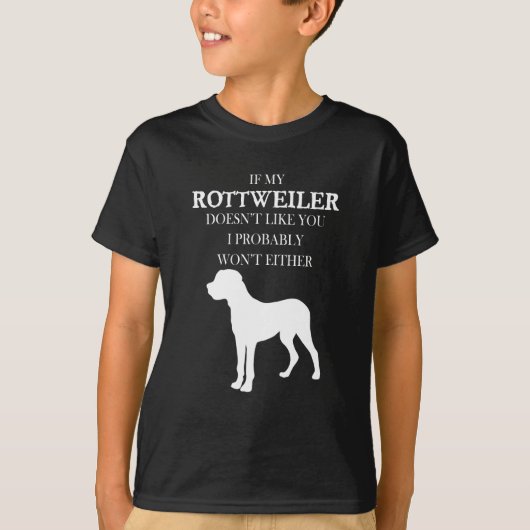 Rottweiler T-shirt (Voorkant)