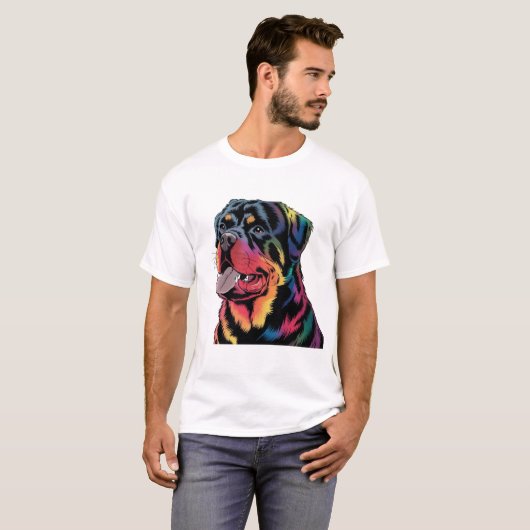 Rottweiler T-shirt (Voorkant volledig)