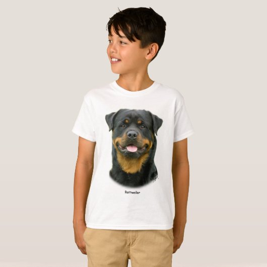 Rottweiler T-shirt (Voorkant volledig)