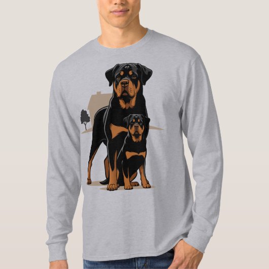 Rottweiler  t-shirt (Voorkant)