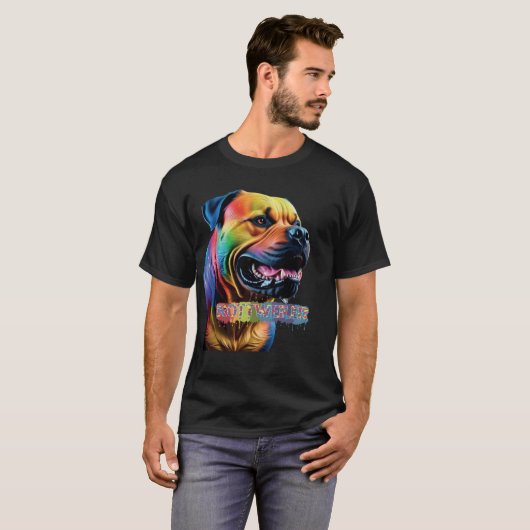 Rottweiler T-shirt (Voorkant volledig)