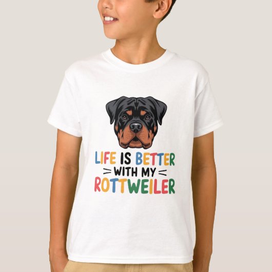 Rottweiler T-shirt (Voorkant)