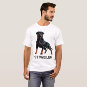 Rottweiler T-shirt (Voorkant volledig)