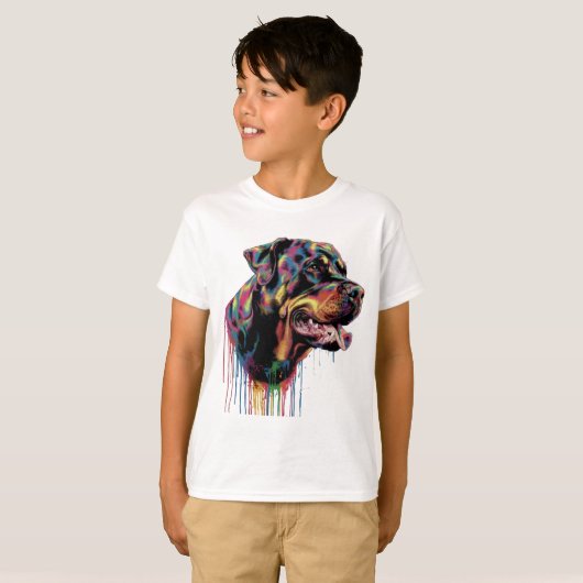 Rottweiler T-shirt (Voorkant volledig)
