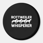 Rottweiler T-Shirt Magneet (Voorkant)