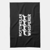 Rottweiler T-Shirt Theedoek (Verticaal)