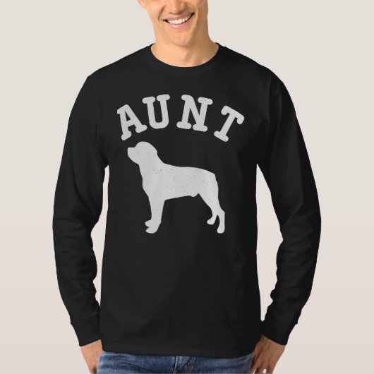 Rottweiler tante t-shirt (Voorkant)