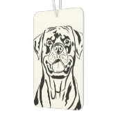 Rottweiler Tekening Luchtverfrisser (Links)