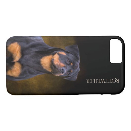 Rottweiler-telefoondraagtas Case-Mate iPhone Case (Achterkant (Horizontaal))